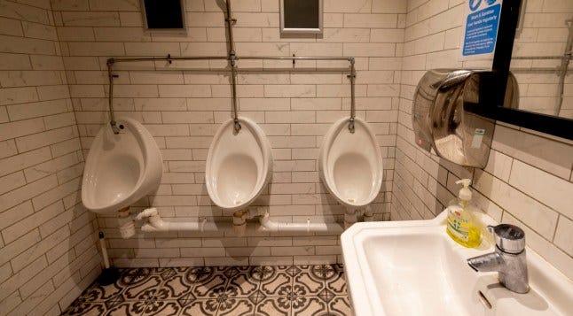 09/07/26 Pictured: hand dryer in the gents' toilet Caption: The Metro heads to the Crown & Treaty pub, Uxbridge, West London. The pub was a part of Count Binface???s Manifesto Pledge in 2019 Count Binface stood for election in the Uxbridge and South Ruislip constituency, a cornerstone of his manifesto was a vow to "move the hand dryer in the gents' toilet at the Crown & Treaty 09/07/26 Pictured: hand dryer in the gents' toilet Caption: The Metro heads to the Crown & Treaty pub, Uxbridge, West London. The pub was a part of Count Binface???s Manifesto Pledge in 2019 Count Binface stood for election in the Uxbridge and South Ruislip constituency, a cornerstone of his manifesto was a vow to "move the hand dryer in the gents' toilet at the Crown & Treaty