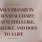 Uranus Transit in Your Natal Chart: What It Feels Like, Looks Like, and Does to a Life