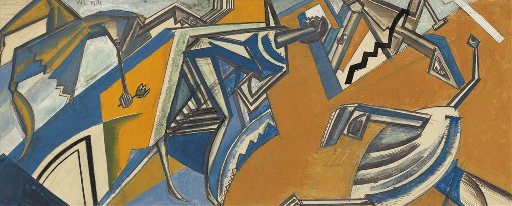 Dancing Figures by Wyndham Lewis on artnet Dancing Figures by Wyndham Lewis on artnet