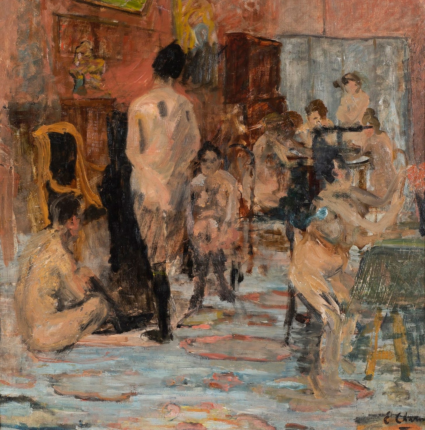 Émilie Charmy, La Loge , 1900 | Connaught Brown