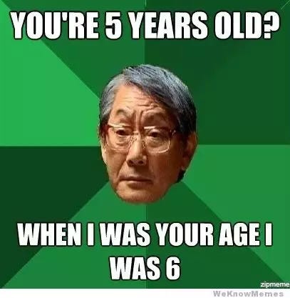 What are the funniest High Expectations Asian Father meme images? - Quora