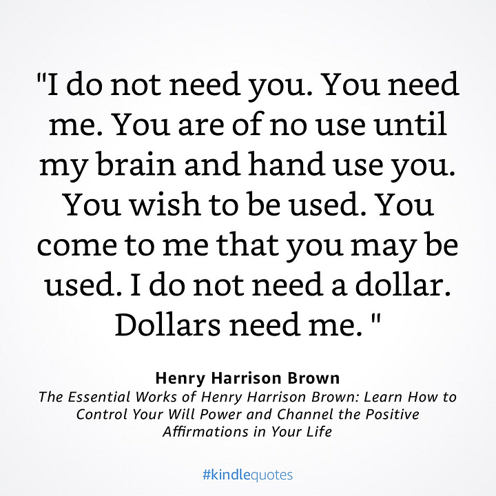 Henry Harrison Brown Quotes.