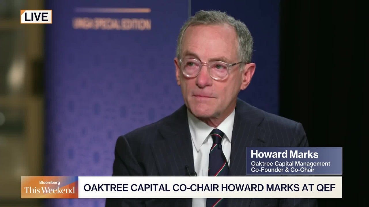"We certainly have exuberance. The question is whether it's irrational": Howard Marks "We certainly have exuberance. The question is whether it's irrational": Howard Marks