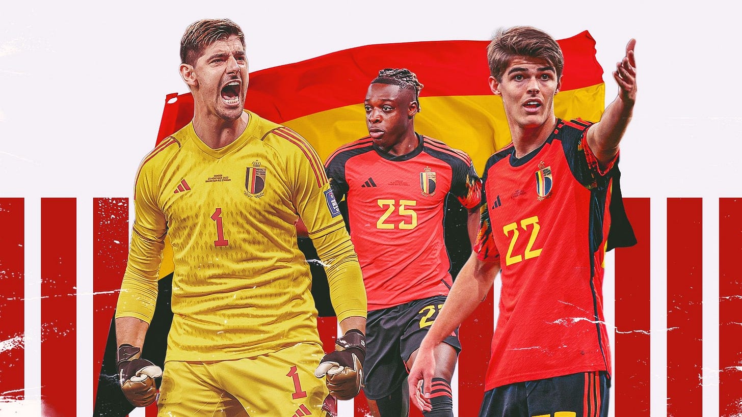 De Bruyne and Lukaku out, De Ketelaere in: How will Belgium line up at the 2026 World Cup? | Goal.com US De Bruyne and Lukaku out, De Ketelaere in: How will Belgium line up at the 2026 World Cup? | Goal.com US