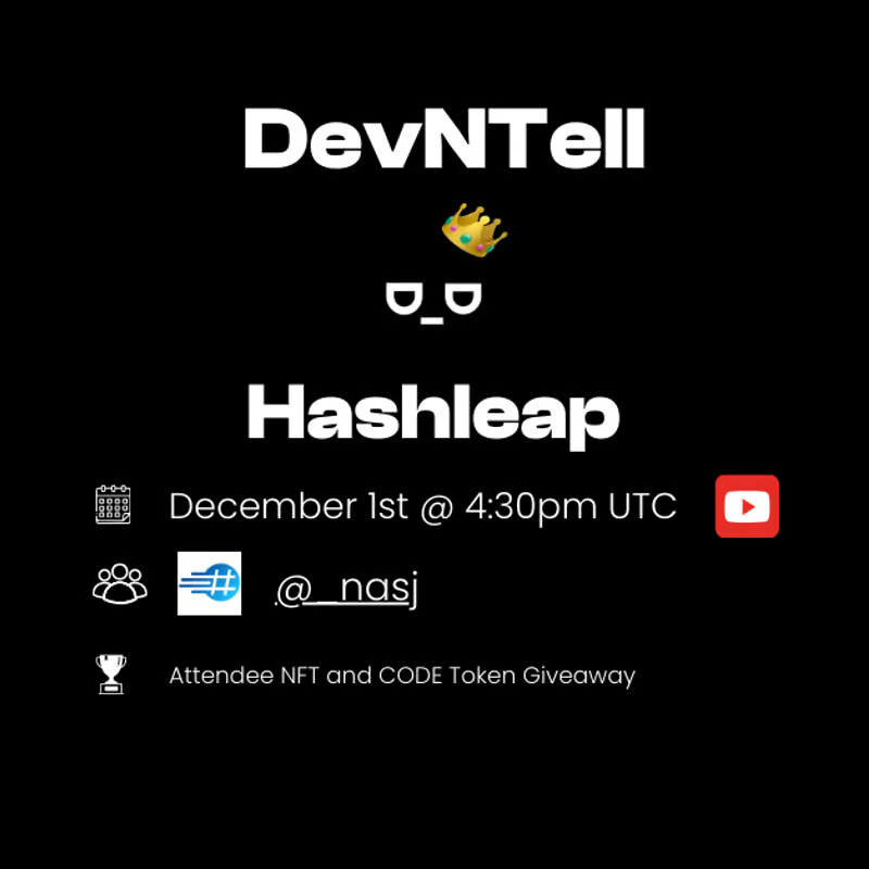 DevNTell: Hashleap