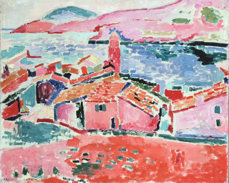 Matisse, Henri - View of Collioure Painting by Hermitage Museum - Pixels