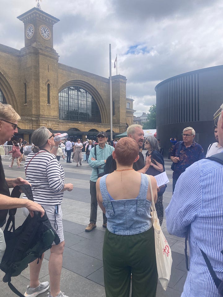 Kings cross tour with The London Ambler