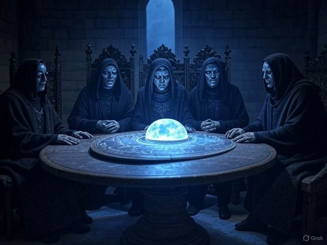 A group of people sitting around a table

AI-generated content may be incorrect.