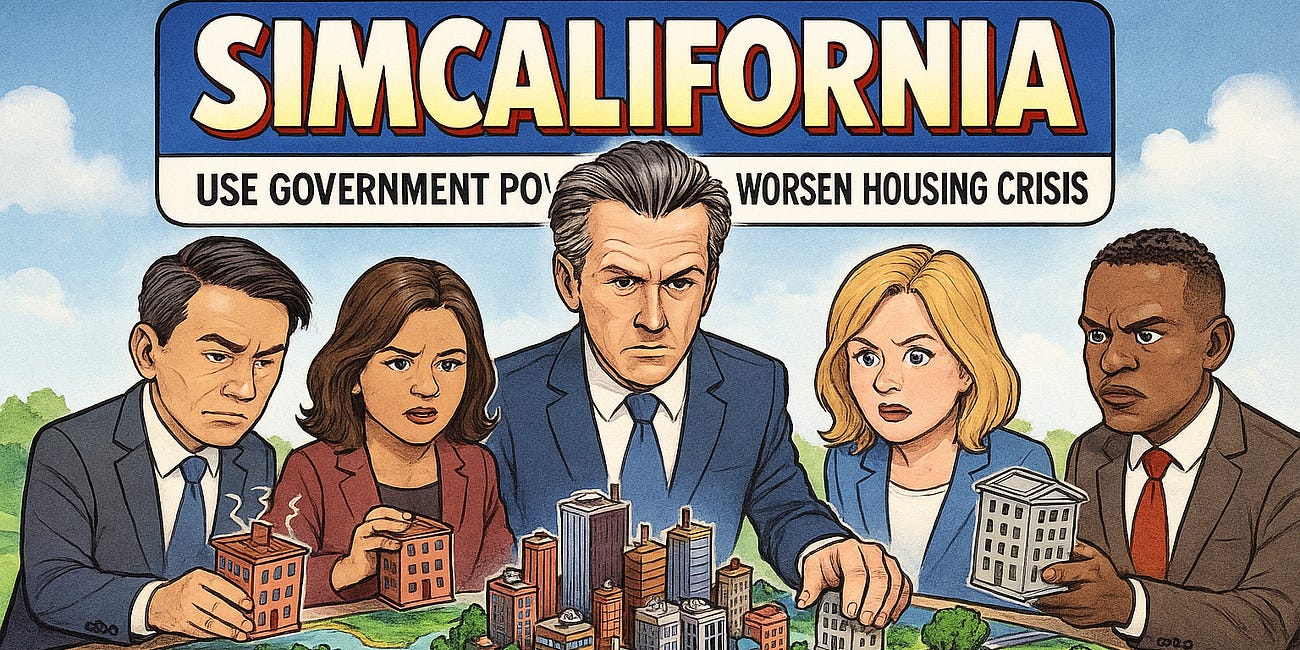 California’s Housing Debacle: When Newsom’s “Solutions” Build Walls, Not Homes 