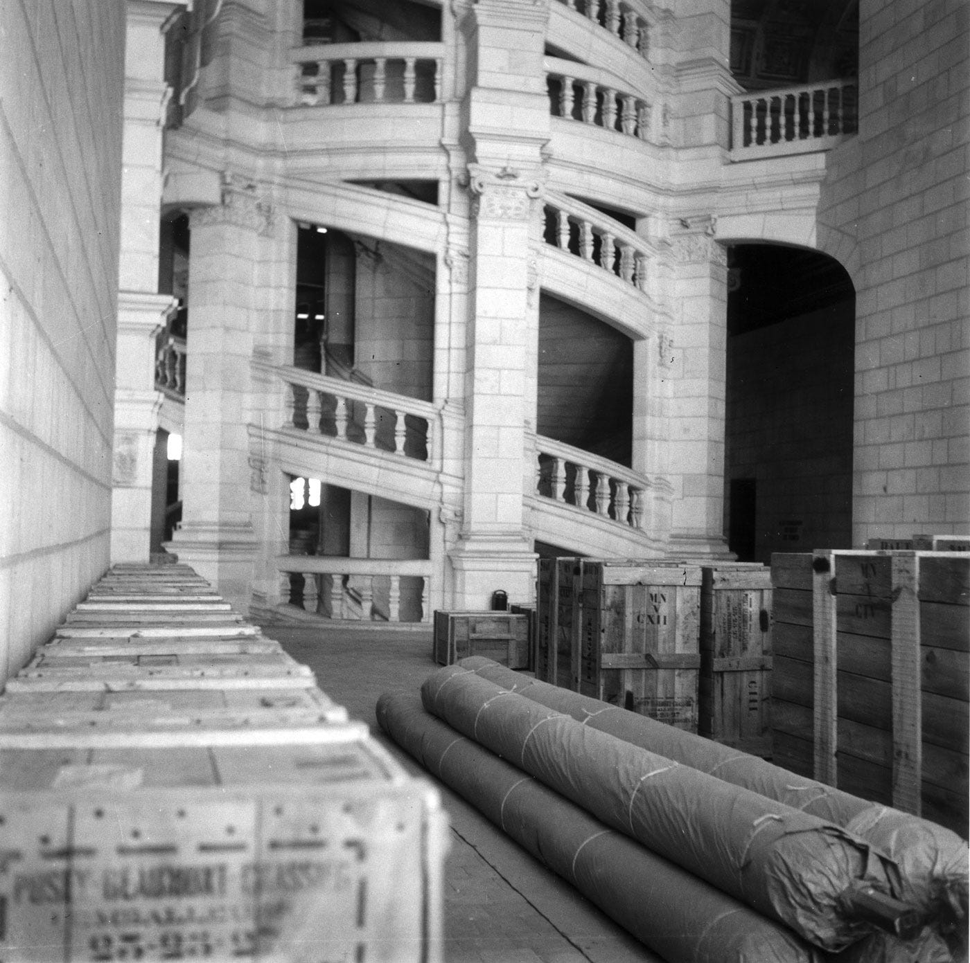 Chambord Louvre masterpieces ww2