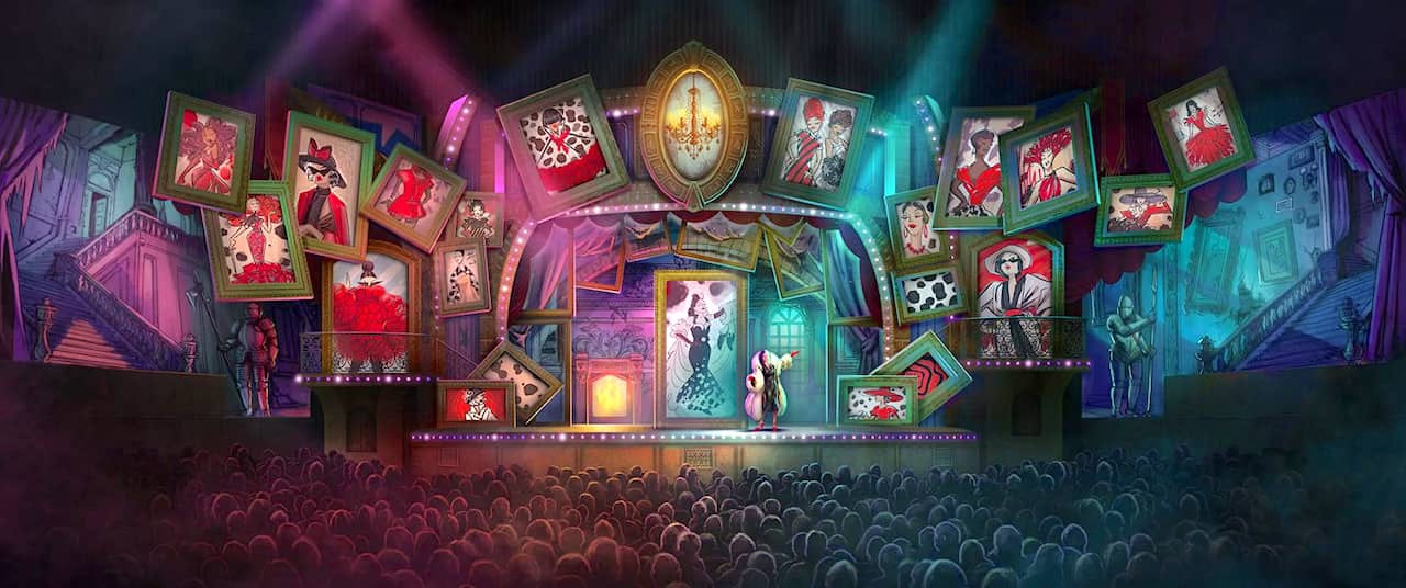 Disney Villains- Unfairly Ever After show rendering