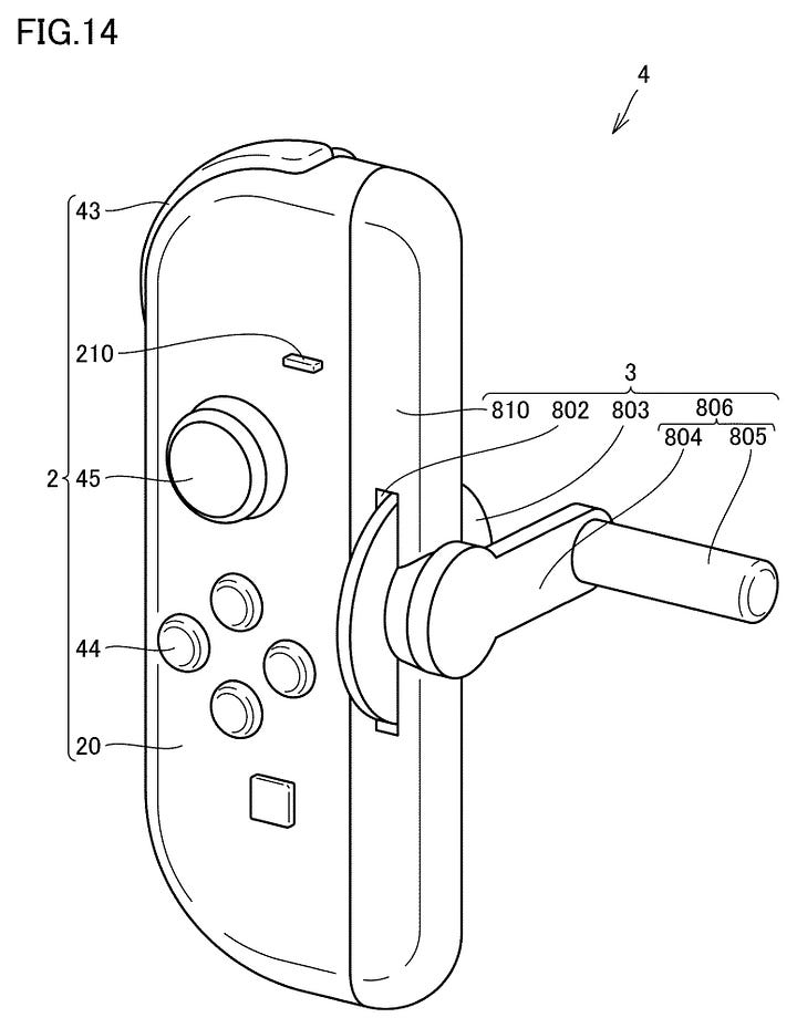 Nintendo Switch 2 crank patent