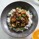 Orange Tofu & Basmati Rice