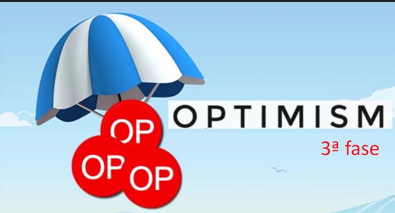 Optimism airdrop 3ª fase
