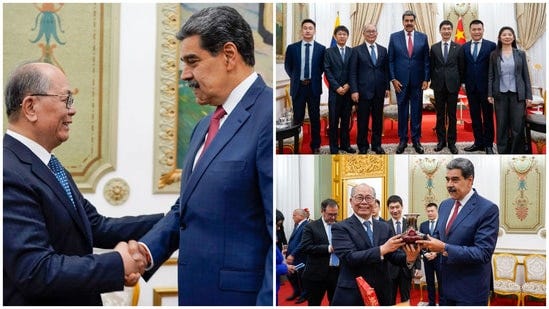 China and Venezuela! United!' What Nicolas Maduro said as he met Beijing envoy hours before 'capture' by US forces | World News China and Venezuela! United!' What Nicolas Maduro said as he met Beijing envoy hours before 'capture' by US forces | World News