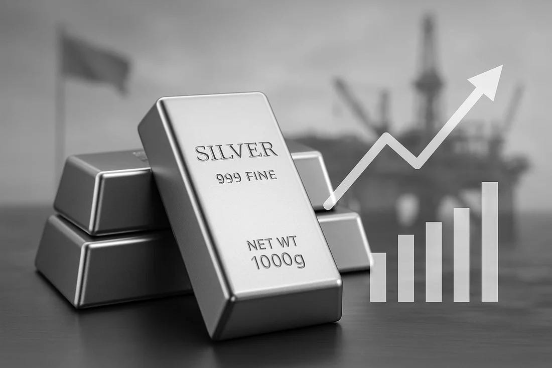 لأول مرة منذ 1993.. أونصة الفضة تتجاوز 50 دولارًا في ارتفاع تاريخي