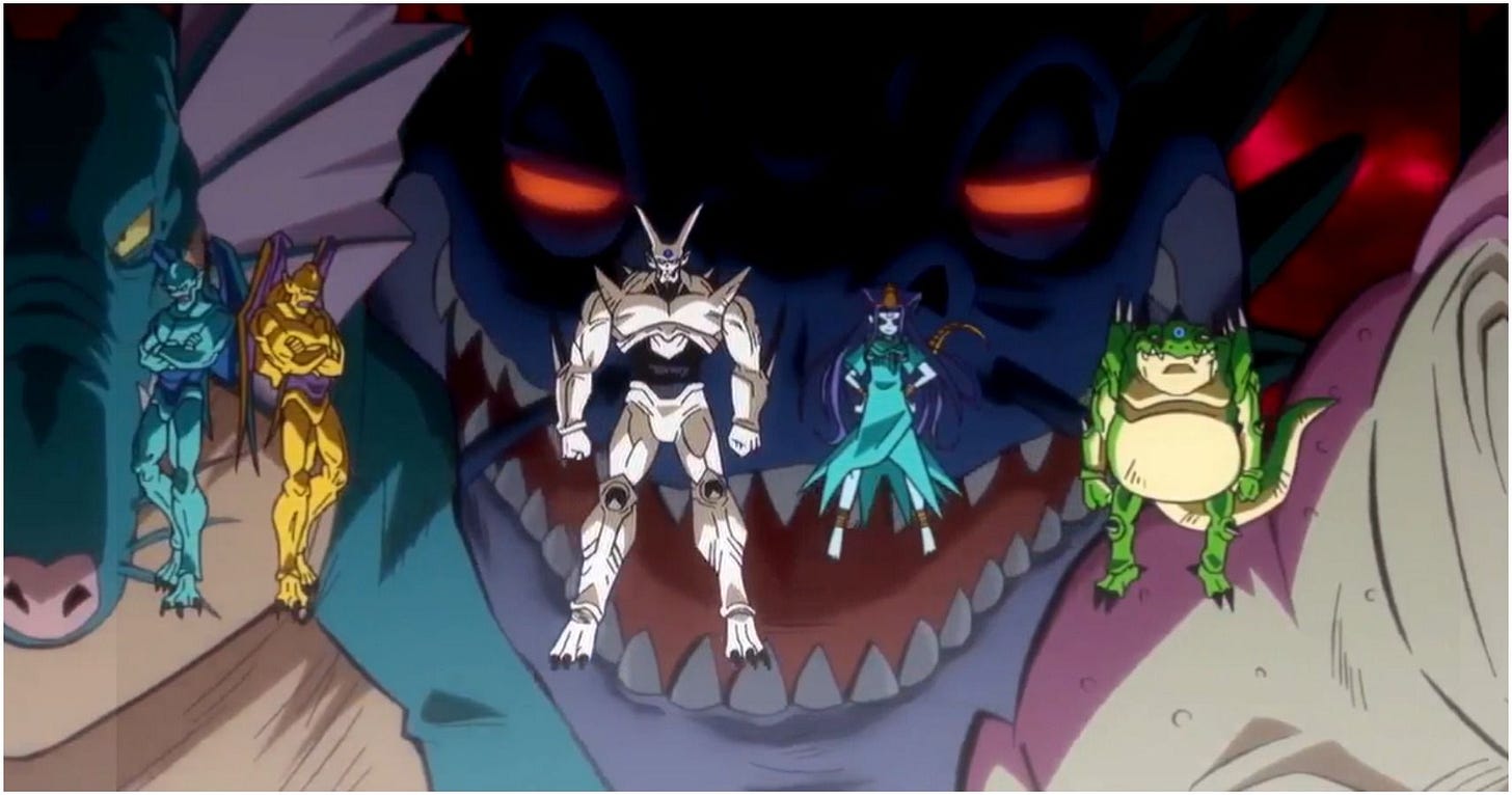 Dragon Ball GT: Every Shadow Dragon, Ranked From Worst To Best Designs