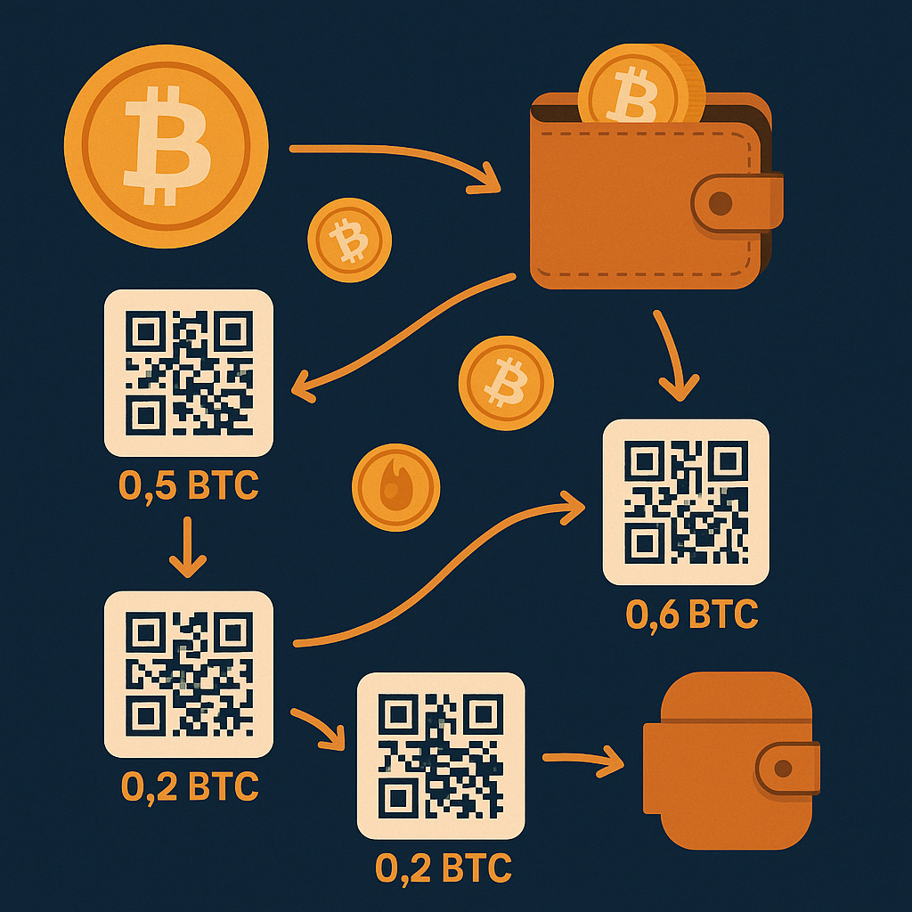 Bitcoin vs Ethereum: muchas direcciones frente a una sola