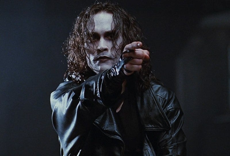 Happy Trailers: 'The Crow'. I still miss you, Brandon Lee | by John DeVore  | Humungus | Medium