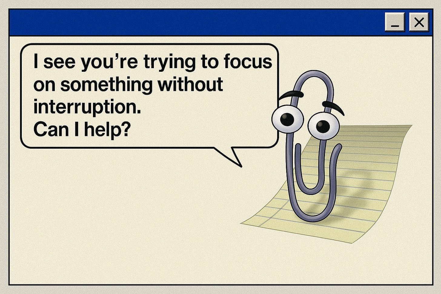 The Rise and Fall of Clippy: From Microsoft's Bold Vision to Internet  Legend :: Notes from the Rabbit Hole