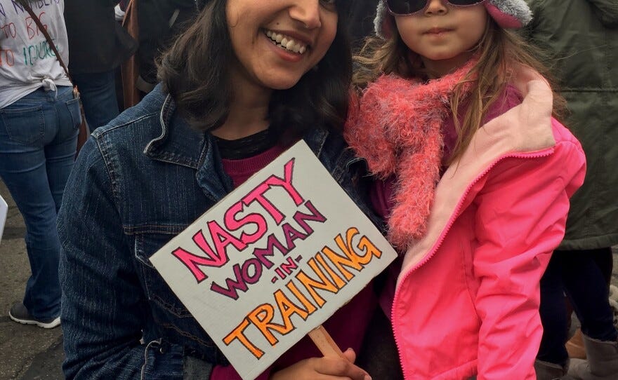 Peaceful Protest Attracts Thousands To Ann Arbor For Weekend Women's March | WEMU-FM Peaceful Protest Attracts Thousands To Ann Arbor For Weekend Women's March | WEMU-FM
