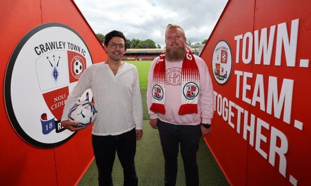 Eben Smith (left) and Preston Johnson want to ‘offer unprecedented access to local as well as remote fans’.