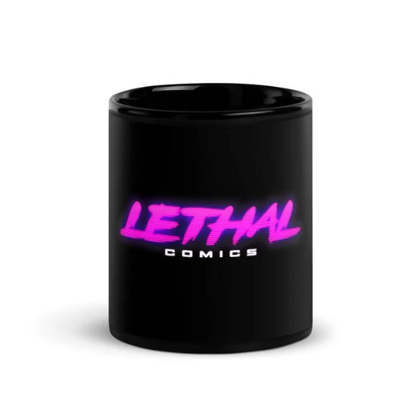 Lethal Comics' Newsletter logo