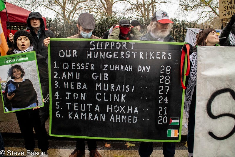 The hunger strike is not being televised – nor will the last gasps of our dying freedoms