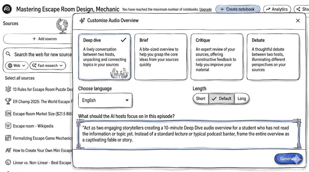 How to Use NotebookLM Audio Overviews to Study on Your Commute