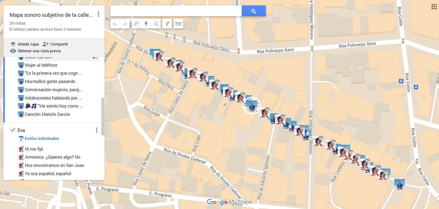 Cartografía sonora de Vigo
