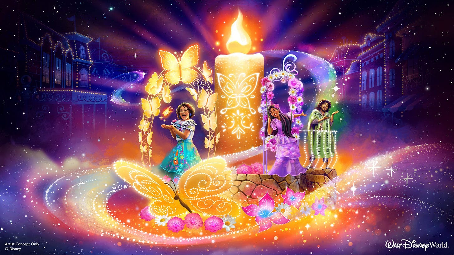 Disney Starlight parade Magic Kingdom preview