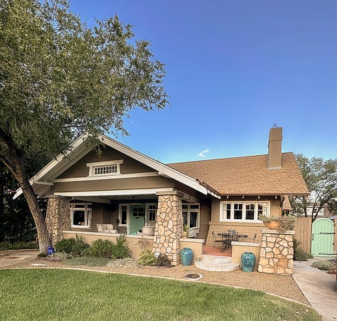 old historic cottages in Prescott Arizona