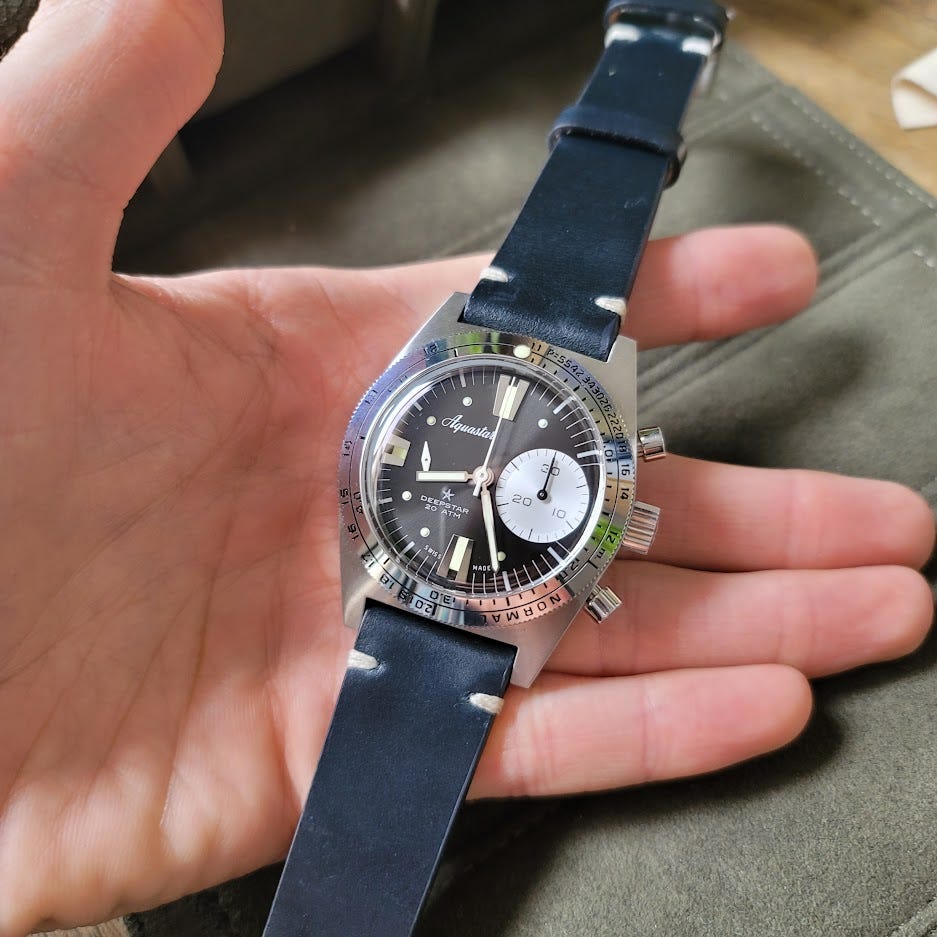 Aquastar Deepstar Chronograph