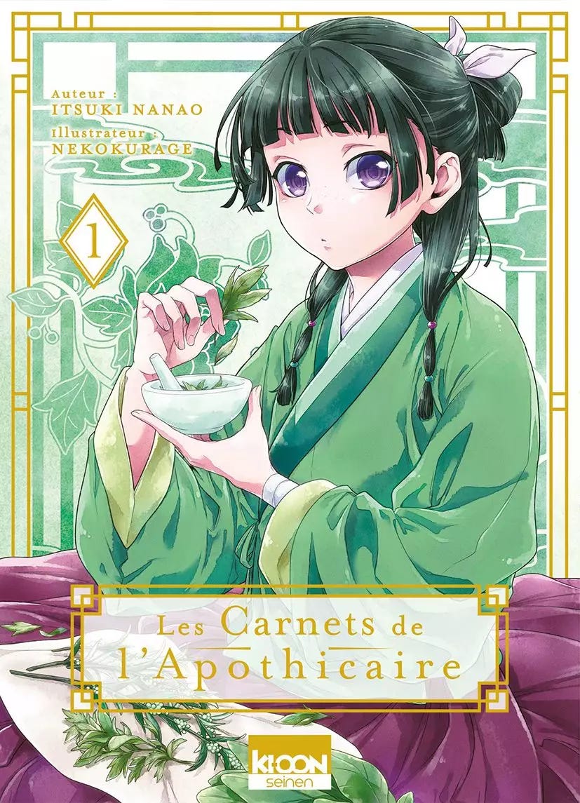 Carnets de l'apothicaire (les) - Manga série - Manga news