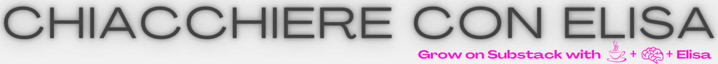 Chiacchiere con Elisa