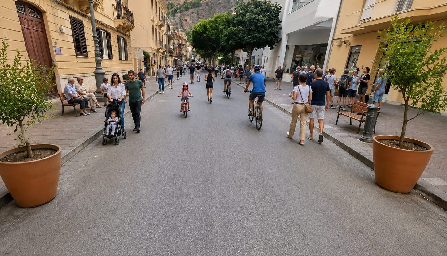 May be an image of one or more people, segway, bicycle, scooter, Piazza di Spagna, Camogli, road and street May be an image of one or more people, segway, bicycle, scooter, Piazza di Spagna, Camogli, road and street