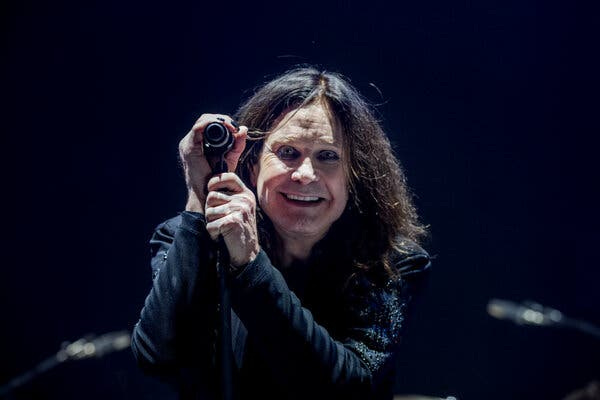 Ozzy Osbourne in 2016 performing at Madison Square Garden in Manhattan. Ozzy Osbourne in 2016 performing at Madison Square Garden in Manhattan.