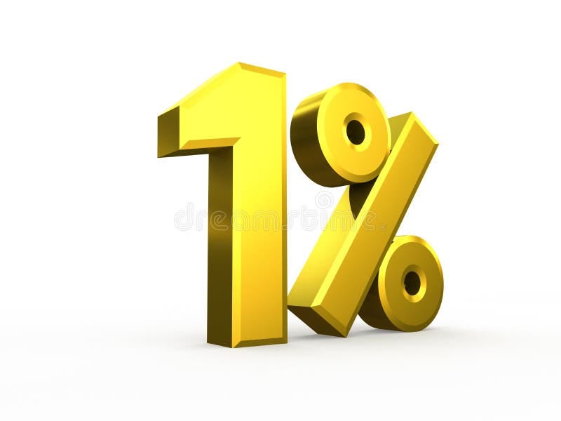 One Percent Symbol Isolated on White Background Stock Illustration - Illustration of sale, exclamation: 41374207 One Percent Symbol Isolated on White Background Stock Illustration - Illustration of sale, exclamation: 41374207