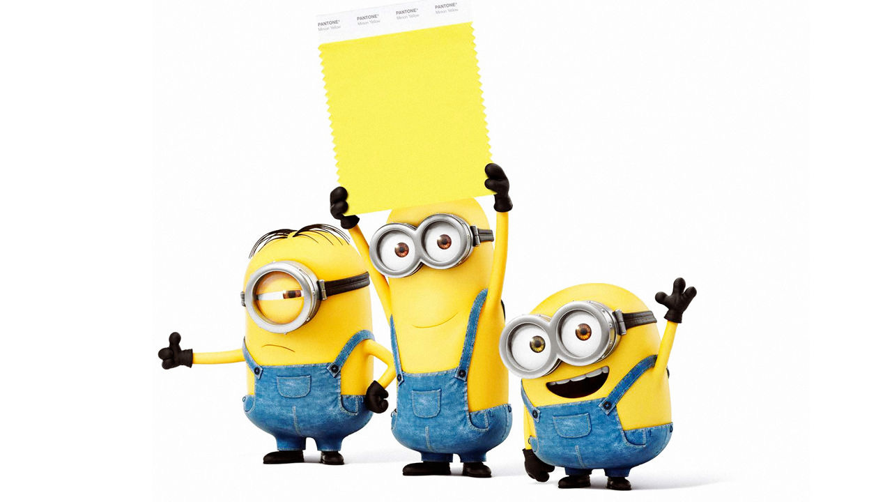 Amarelo-Minion é nova cor da Pantone, a primeira com nome de um personagem  • B9
