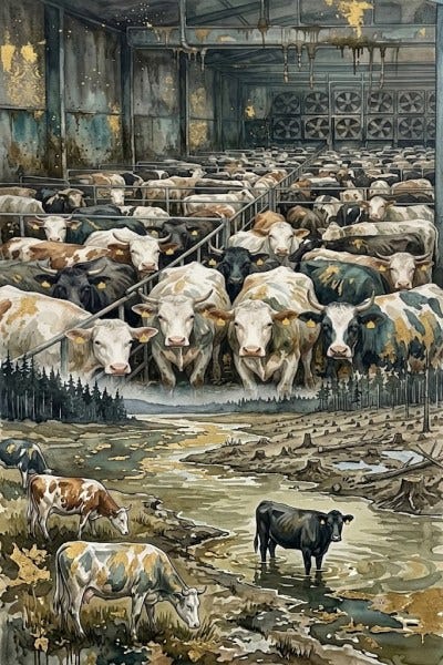 Factory farms spread disease and pollution Factory farms spread disease and pollution