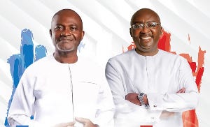 Bawumia leads Kennedy Agyapong in central and other swing regions, poll  shows