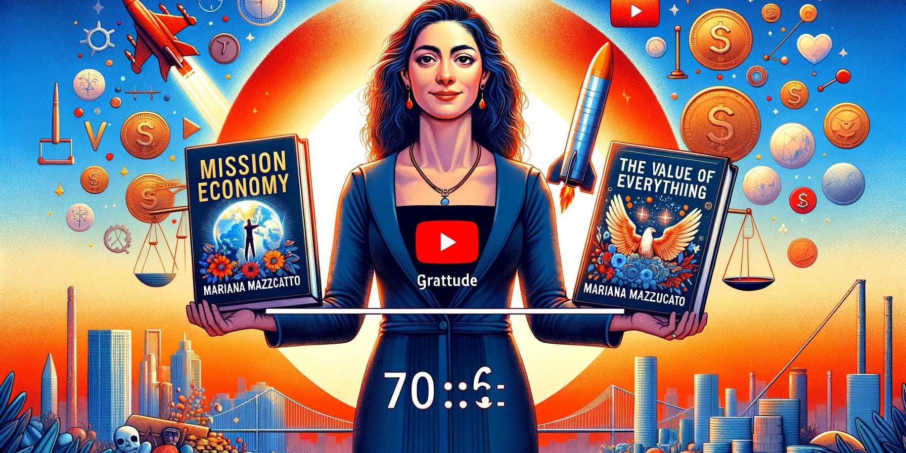 Cover image for Mariana Mazzucato -| GratitudeSeries 9/60