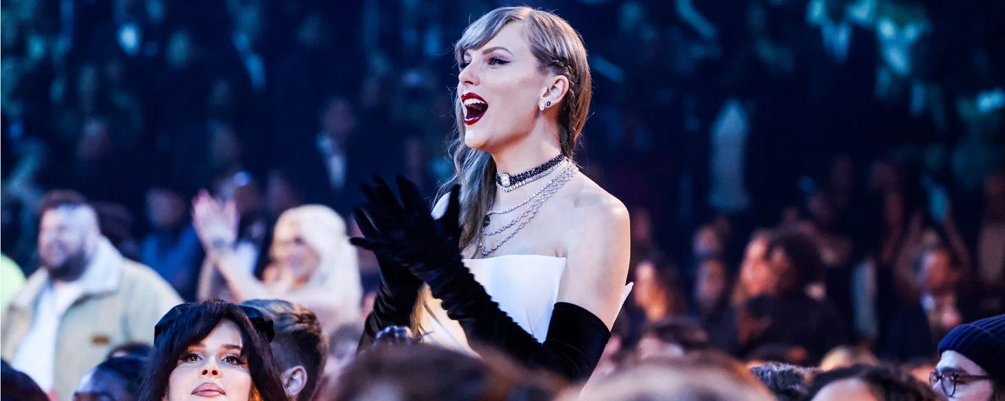 Taylor Swift Has the Most Relatable Reaction to Tracy Chapman & Luke Combs'  Breathtaking “Fast Car” Performance at GRAMMYs - American Songwriter