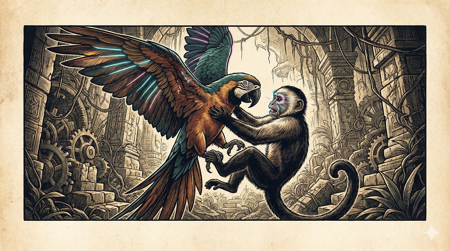 Stochastic parrot vs sophistic monkey — why AI answers are more trustworthy than human bias