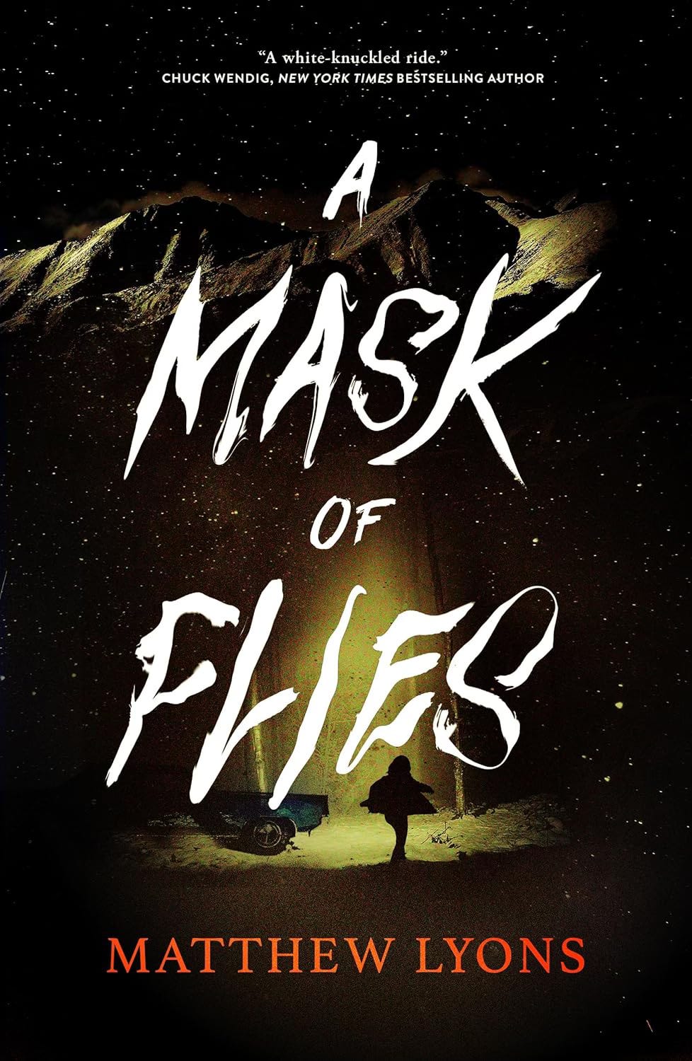 Cover for A Mask of Flies by Matthew Lyons