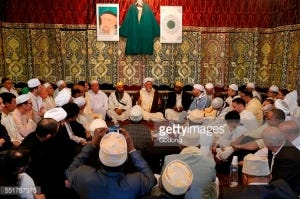 Sufi Muslim gathering
