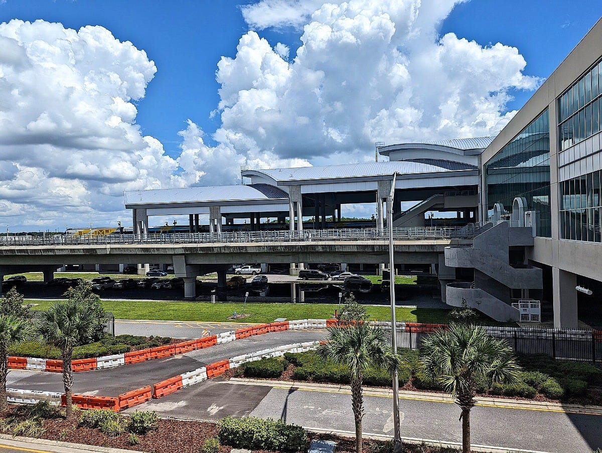 The intermodal terminal at Orlando International Airport. Image: elisfkc2 via Wikimedia Commons