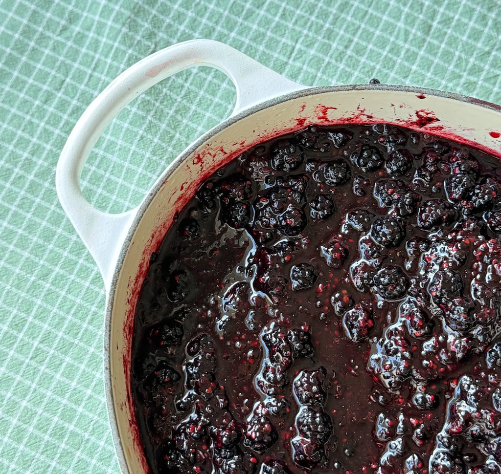 Blackberry JAM Lemongrass Recipe: Blackberry Jam Three Ways - by Claire Dinhut
