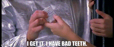 YARN | I get it. I have bad teeth. | Austin Powers: International Man of  Mystery (1997) | Video gifs by quotes | 29f7756a | 紗