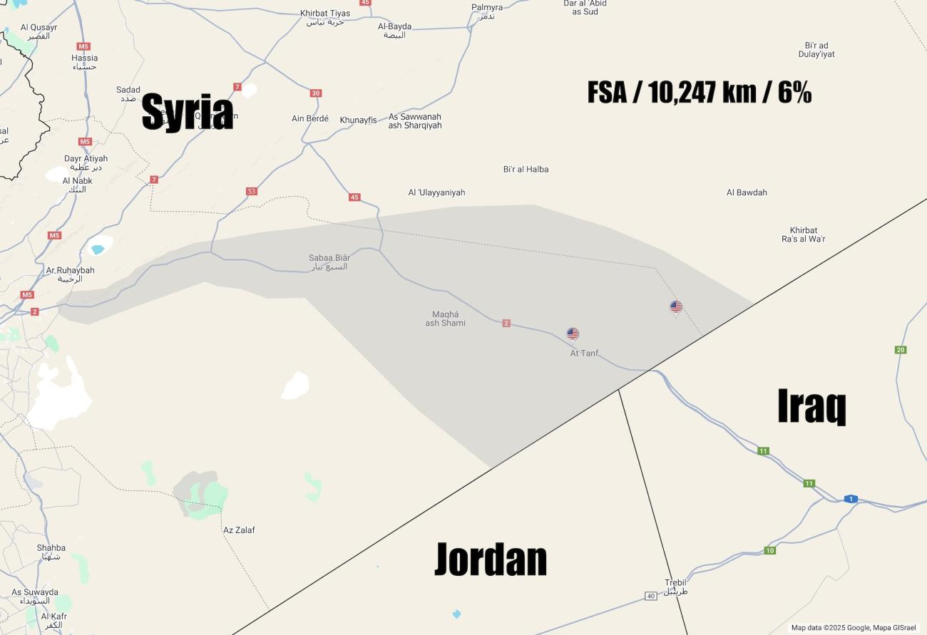 FSA map